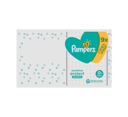 Pampers Megapack Baby Wipes Sensitive 9 X 56'S