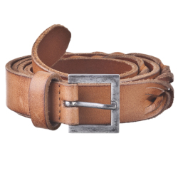 Zenobia Bow Twist Leather Belt