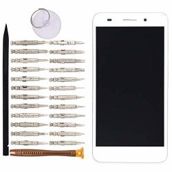Goodyitou Lcd Screen Display Digitizer Touch Panel With Frame Screen Replacement For Honor Holly 3 Huawei Y6 II Honor 5A White