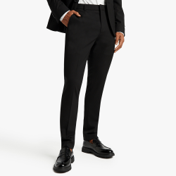 Men&apos S Core Skinny Black Suit Trouser