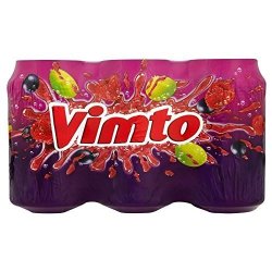 Vimto Fizzy Fruit Juice 6X330ML - Pack Of 2