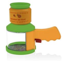 Midwec B1 Bug Catcher And Viewer Microscope Living Adventure Insert Case For Kids - Green yellow