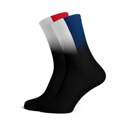 France Flag Socks - Medium Black