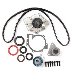 ECCPP Timing Belt Kit Including Timing Belt Water Pump with Gasket tensioner Bearing etc Adapts 2001 2002 2003 2004 2005 Honda Civic