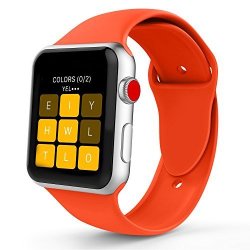 Iyou Sport Band For Apple Watch Band Soft Silicone Replacement Wristband Classic Sport Strap For Iwatch 2017 Apple Watch Series 3 2 1 Edition Nike+ All