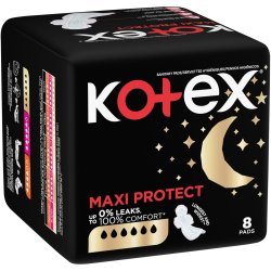 Kotex Overnight Maxi Pads All Nighter 8'S