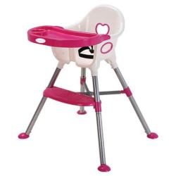 Nuovo - Amour High Chair - Pink & White