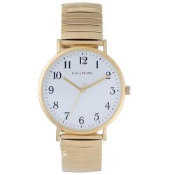 Gold White Dial Watch Men's Watch HB1470W