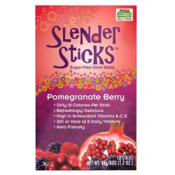 Now Real Food Pomegranate Berry Slender Sticks - 12 BOX