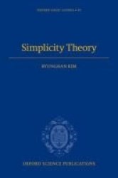 Simplicity Theory Hardcover