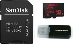 128GB Sandisk Ultra Uhs-i Class 10 80MB S Microsdxc Memory Card For Samsung Galaxy S8 S8 Plus S8 Note S7 S7 Edge S5 Active S4