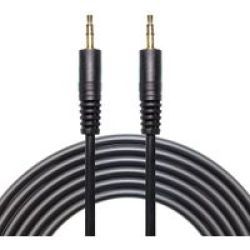 Audio Jack To Audio Jack Extension Cable - Male To Male - 10 Meter