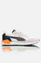 Puma Mens Graviton Mega Sneakers - Grey-orange - Grey-orange UK 7