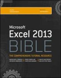 Excel 2013 Bible Paperback New