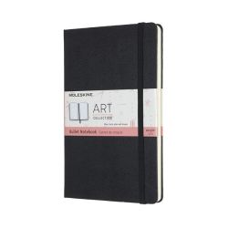 Moleskine Art Bullet Notebook Large Black Hardcover