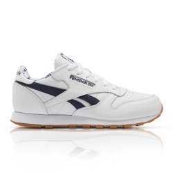 Reebok Junior Classic Leather White navy Sneaker
