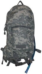 Acu Print Digital Camouflage Hydration Backpack With 90OZ Water Bladder