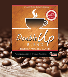 Double Up Medium Roast Coffee Beans - 500G Plunger Ground