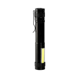 Torch Cob Black With Battery