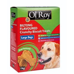 Large Dog Biscuits Biltong 1 Kg