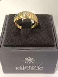 9CT 2.40 G Yellow Gold Engagement Ring