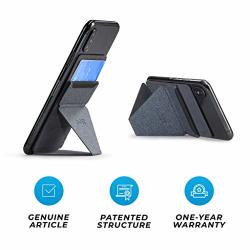 Moft X Phone Card Holder Ultra-light Phone Wallet Car Phone Holder Car Mount 4 In 1 Invisible And Foldaway Phone Stand-starry Grey
