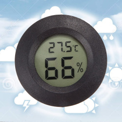 Mini Lcd Celsius Digital Thermometer Humidity Meter Freezer Tester Temperature Humidity Meter Detect