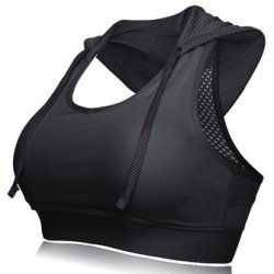 SOFT Padded Shockproof Breathable Running Yoga Vest Sport Bra