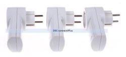 Eu Plug Wireless Remote Control Power Outlet Lights & Appliances Switch Plug Socket White 3 Pack