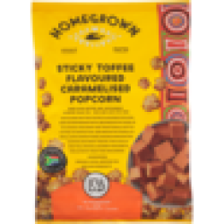 Sticky Toffee Flavoured Caramelised Popcorn 150G