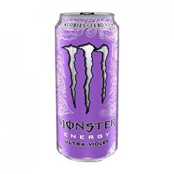 Monster Energy Drink - Ultra Violet - 16FL.OZ. Pack Of 8