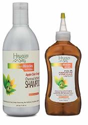 Hawaiian Silky 14-IN-1 Miracles Apple Cider Vinegar Shampoo And Vinegar Combo