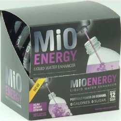 Mio Energy Liquid Water Enhancer - Acai Berry Storm 1.08 Oz Each 6 In A Pack