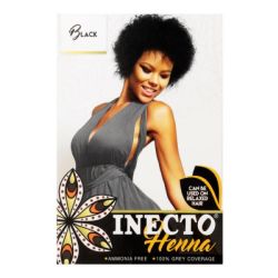 Inecto Henna Powder Hair Colour Natural Black 3 Sachets