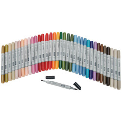 Copic Set Of 36 Ciao Markers - D Colors