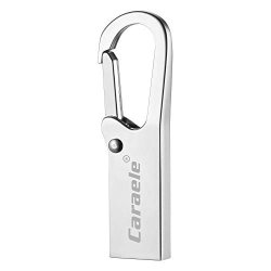 Caraele USB Flash Drives 256GB USB 3.0 Thumb Drives Jump Drive USB Hang Buckle Design Metal Memory Stick 256GB