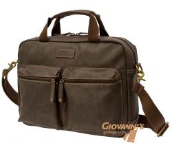 Troop London Laptop Bag in Brown