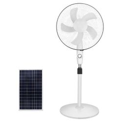 16 Solar Rechargeable Stand Fan
