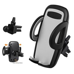 Air Ilikable Vent Car Mount Holder With 360 Rotation And Release Button For Cell Phone Iphone Smartphone Android Gps Devices Black