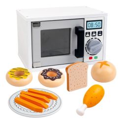 Wooden Microwave Oven Toy