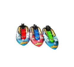 Wind Up Bath Boat Toy 15 Cm - Set Of 3 Assorted Colours