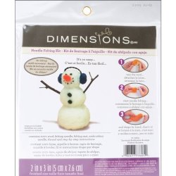 Dimensions Needlecrafts Needle Felted Character Kit Snowman