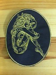 Sitting Fairy Badge Patch