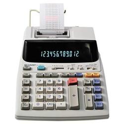 Sharp EL-1801V Two-color Printing Calculator 2.1 Lines sec 4" Black red