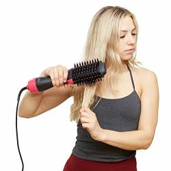 Jjsparre Hair Brush Dryer - Hairdryer straightener blowdryer volume straightening styling - Blow Dryers - Hot Volumizing Hairbrush - Amazing Salon Drying - Hair Blower - Volumize Hair Dryer