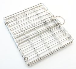 LK's G Big Box Grid With Sliding Handle - Stainless Steel