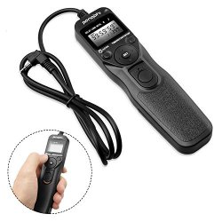Crazefoto Wired Timer Remote Shutter Release Control Cable Cord RS-60E3 For Canon Dslr Cameras T5I T4I T2I T1I Xt Xti XS Xsi 60D G16