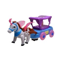 Multi- Color Unicorn Horse Car Toy