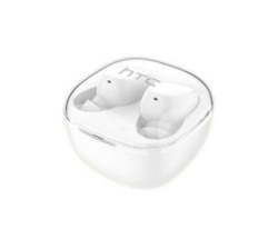 HTC Htc True Wireless Earbuds 6 Tws Wireless Earphone Bluetooth- Crystal Series White
