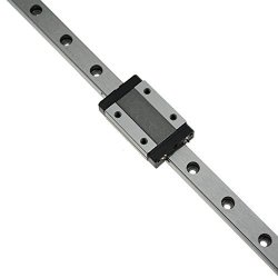 CNC Part MR15 15mm Linear Rail Guide MGN15 with Mini MGN15H Linear Block Carriage Miniature Linear Motion Guide Way Length 100mm Press The Block to Slide 